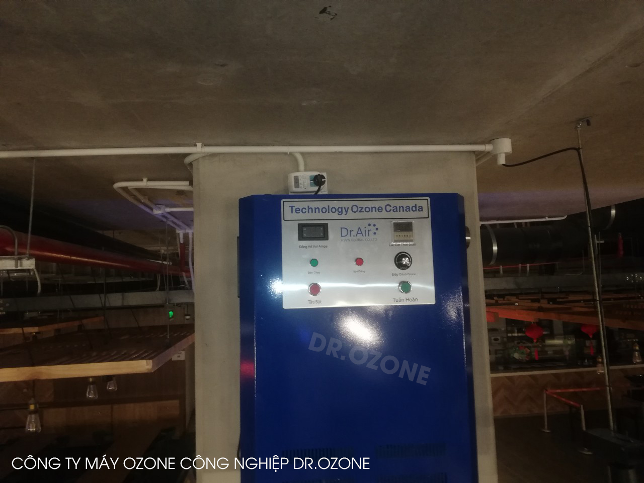 may ozone cong nghiep drozone dk 20 khu mui cangtin