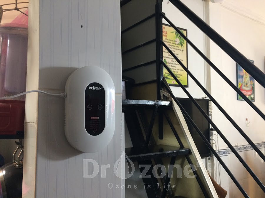 Máy khử mùi đa năng DrOzone Smart Clean Pro khử mùi Toilet WC