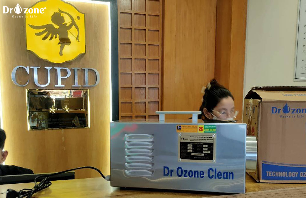 Máy khử mùi ozone khách sạn chi phí vận hành thấp