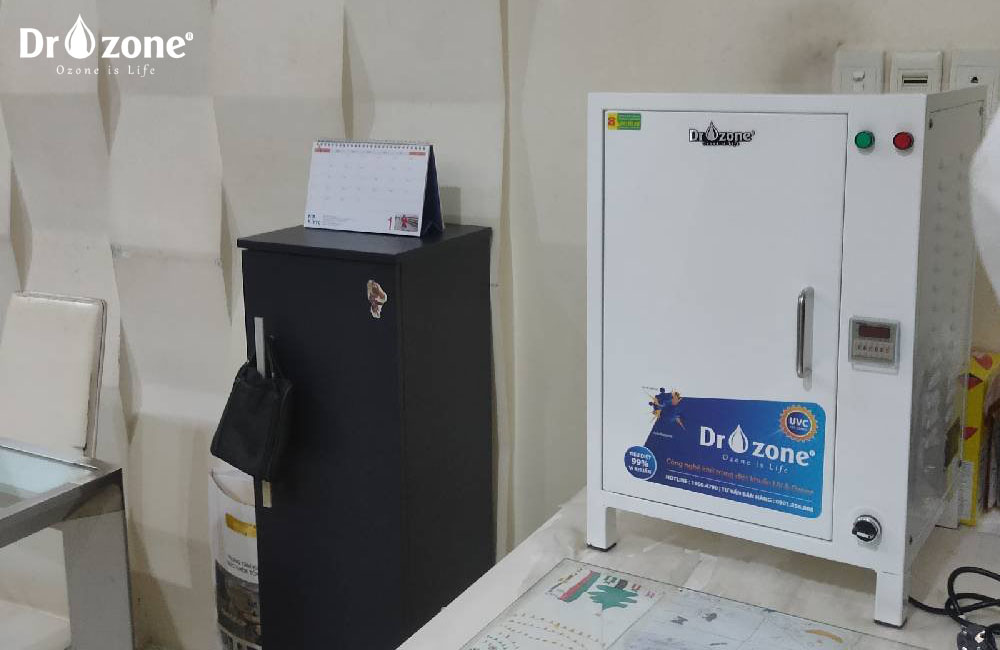 Bàn giao tủ khử trùng UV và Ozone Dr.Clean 60L cho khách hàng