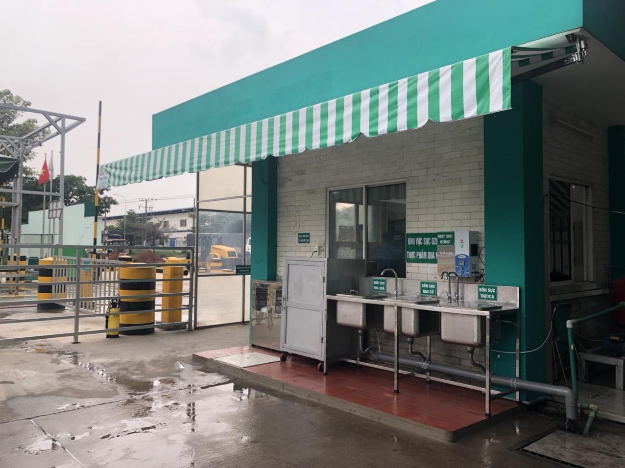 ozone dung cho nha may thuc pham