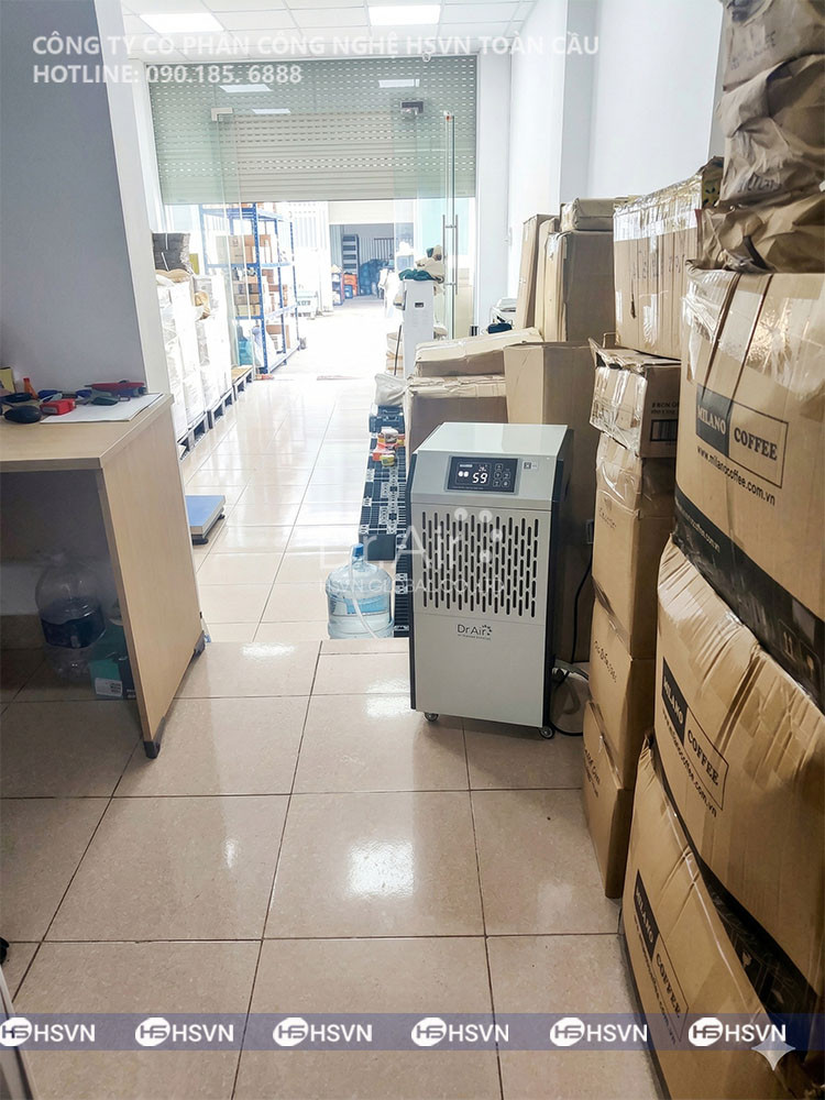 may hut am kho hang dr air ha 60l 1