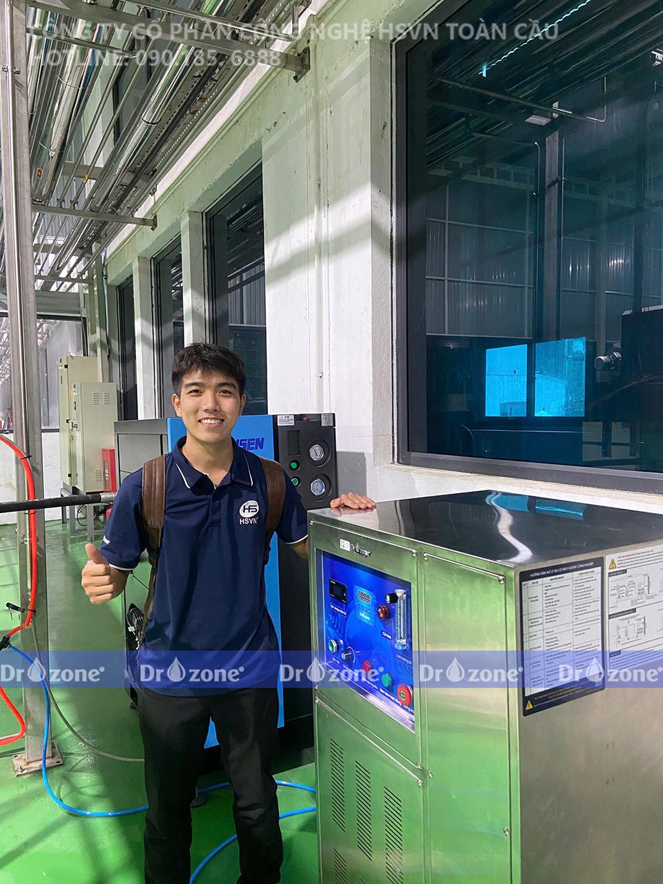 3. Tối ưu hóa hệ thống với ozone và bộ lọc sinh học