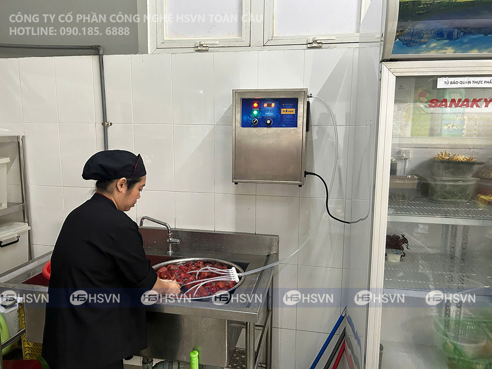 may ozone suc rua thuc pham cho nha hang tiec cuoi dr ozone d2 7