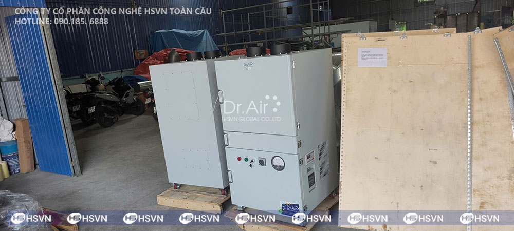 may hut loc khoi han di dong cao cap Dr.air KHS 4800 Plus 1