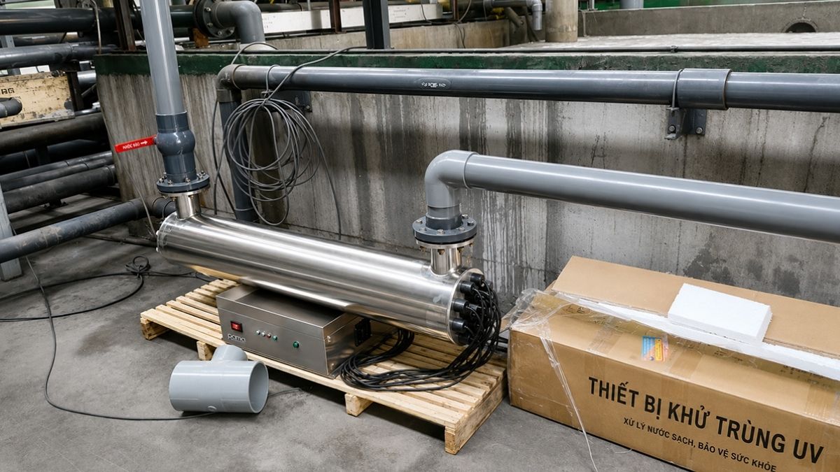 Lưu ý khi sử dụng thiết bị UV xử lý nước