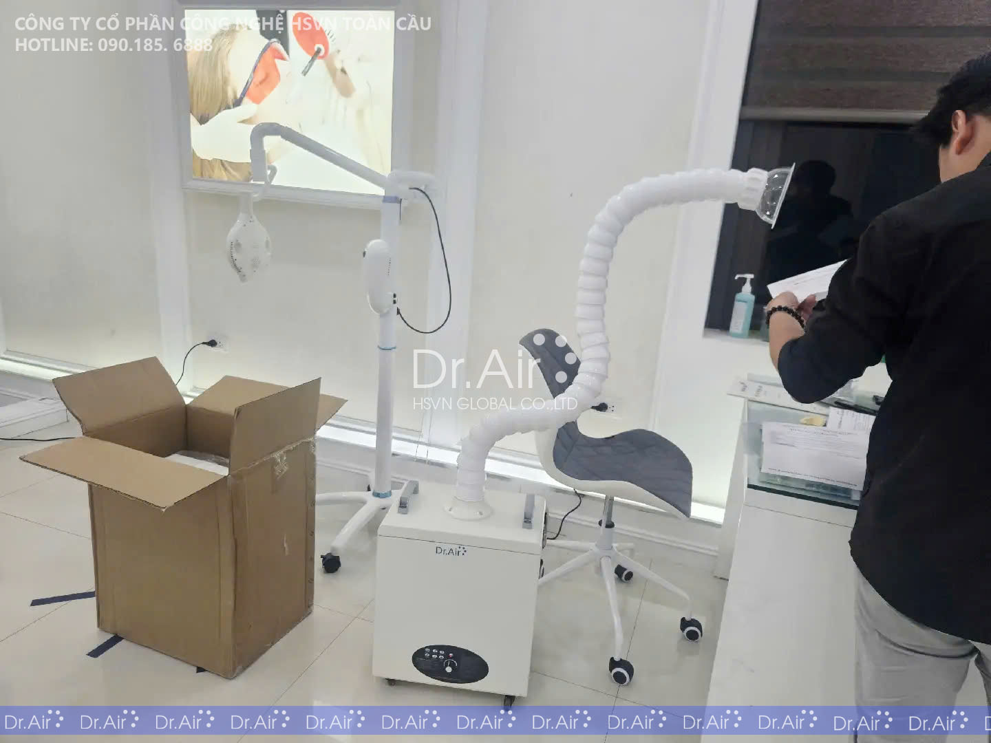 may hut khoi laser spa Dr.Air KL101 1
