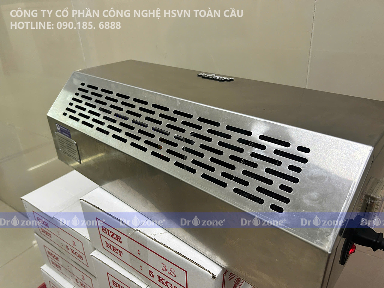 may ozone khu mui kho xuong dr ozone titan 5 2