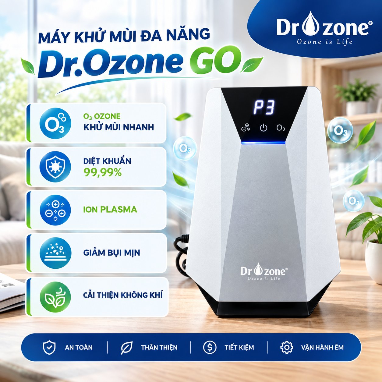 Máy khử mùi đa năng Dr.Ozone Go 4 e5152b97 be8f 4150 bd3c 408abfb8e8b6