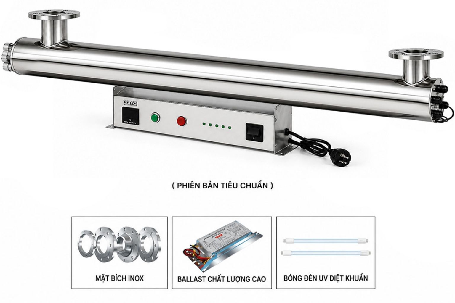 Tính năng nổi bật của thiết bị UV diệt khuẩn nước Rama RUD-6B80W